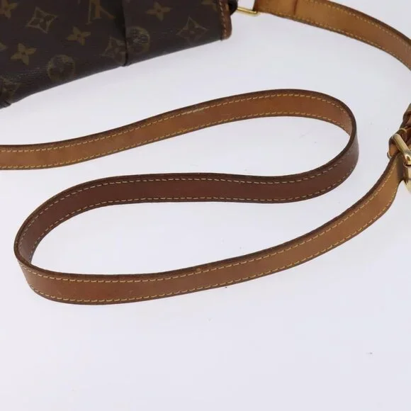 Authentic LOUIS VUITTON Monogram Menilmontant PM Shoulder Bag M40474 LV